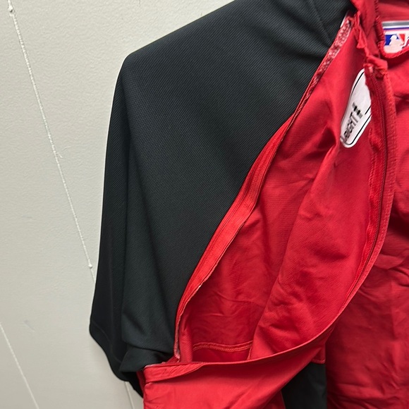 Majestic Cincinnati Reds Convertible Batting Practice Jacket Men’s Large - Picture 7 of 8